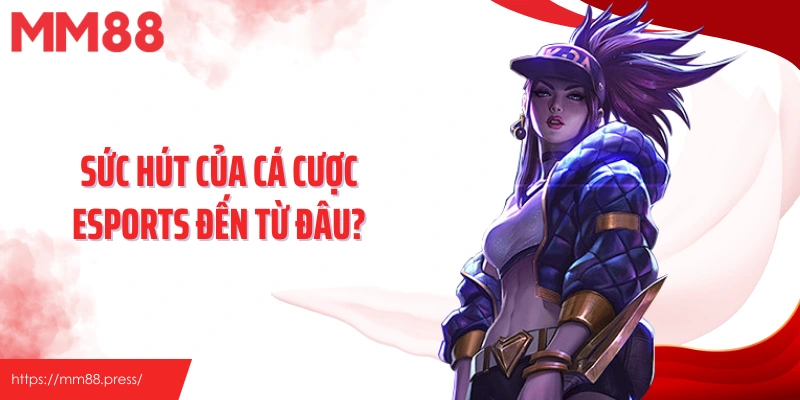 Sức hút của cá cược Esports đến từ đâu?